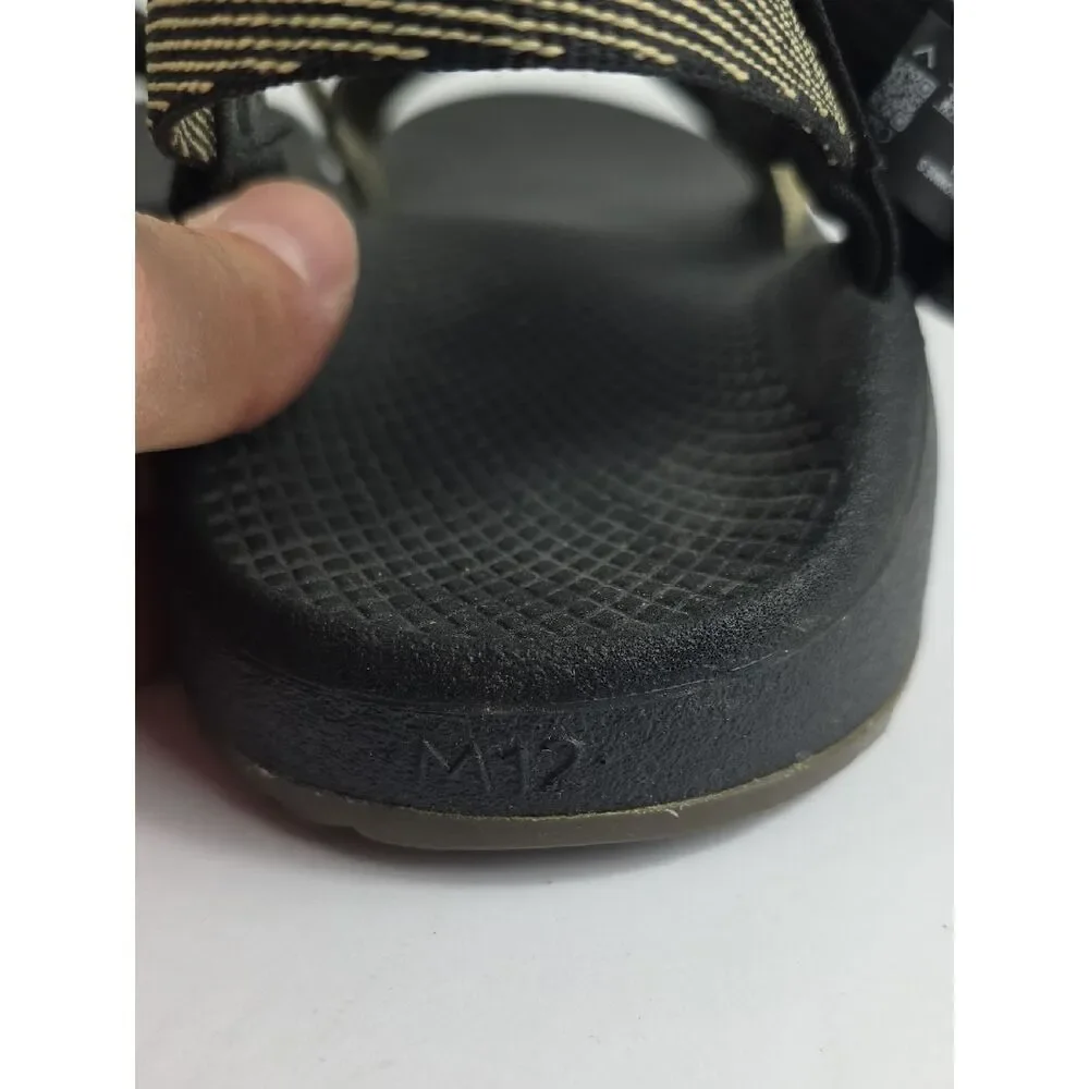 Chaco Mega Z Clould Adjustable Webbed Strap Cushioned Men's Sandal Size 12.